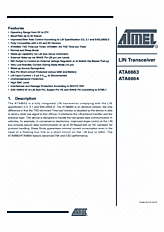 DataSheet ATA6663 pdf